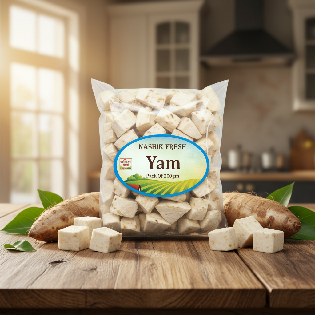 FRESH Yam (Suran) | 200 g – Farm Fresh