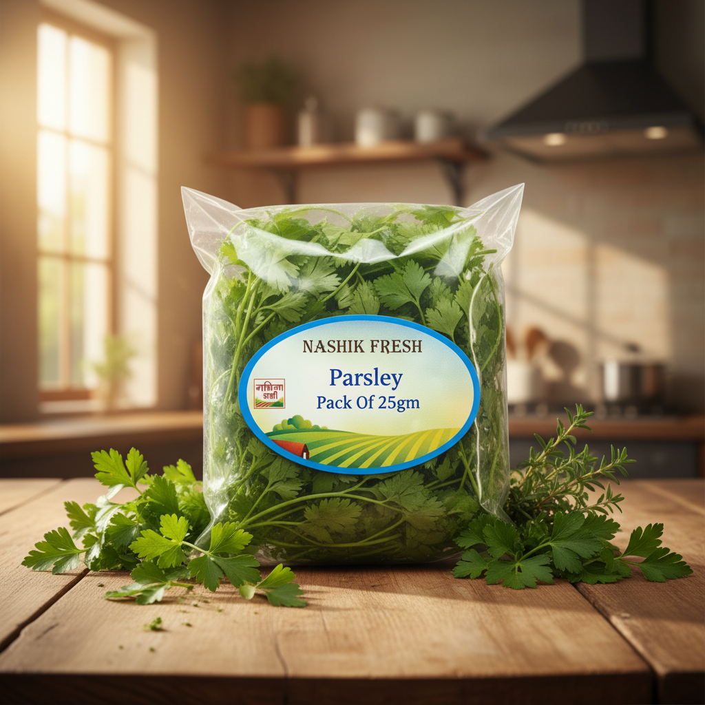 FRESH Parsley Pack Of 25gm Fresh Aromatic Herbs Natural Premium Quality Garnishing Daily Cooking
