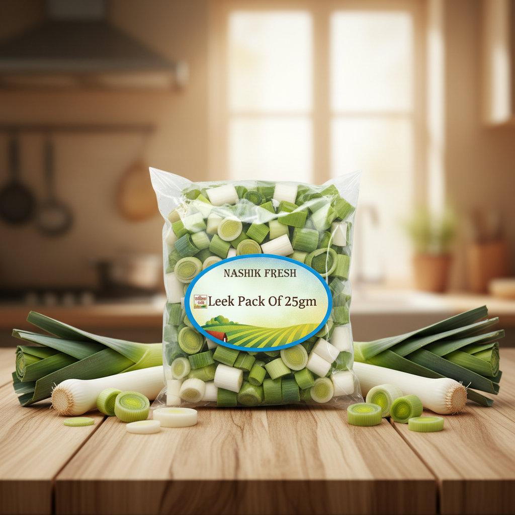 FRESH Leek Pack Of 25gm Fresh Natural Onion Vegetable Premium Quality Healthy Daily Cooking