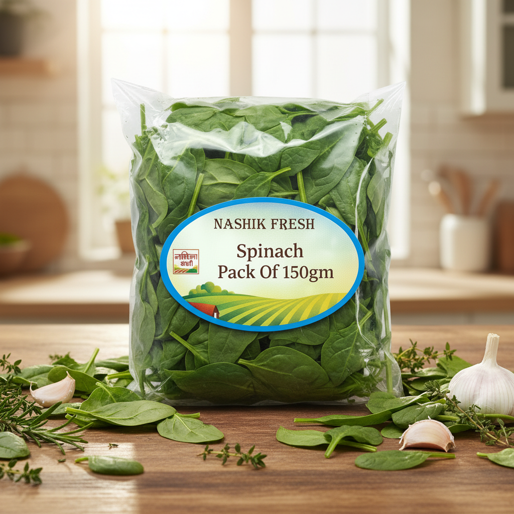 FRESH Spinach Pack Of 150gm Fresh Leafy Green Vegetable Natural Premium Quality Healthy Daily Cooking