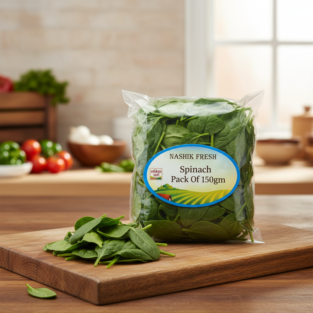 FRESH Spinach Pack Of 150gm Fresh Leafy Green Vegetable Natural Premium Quality Healthy Daily Cooking