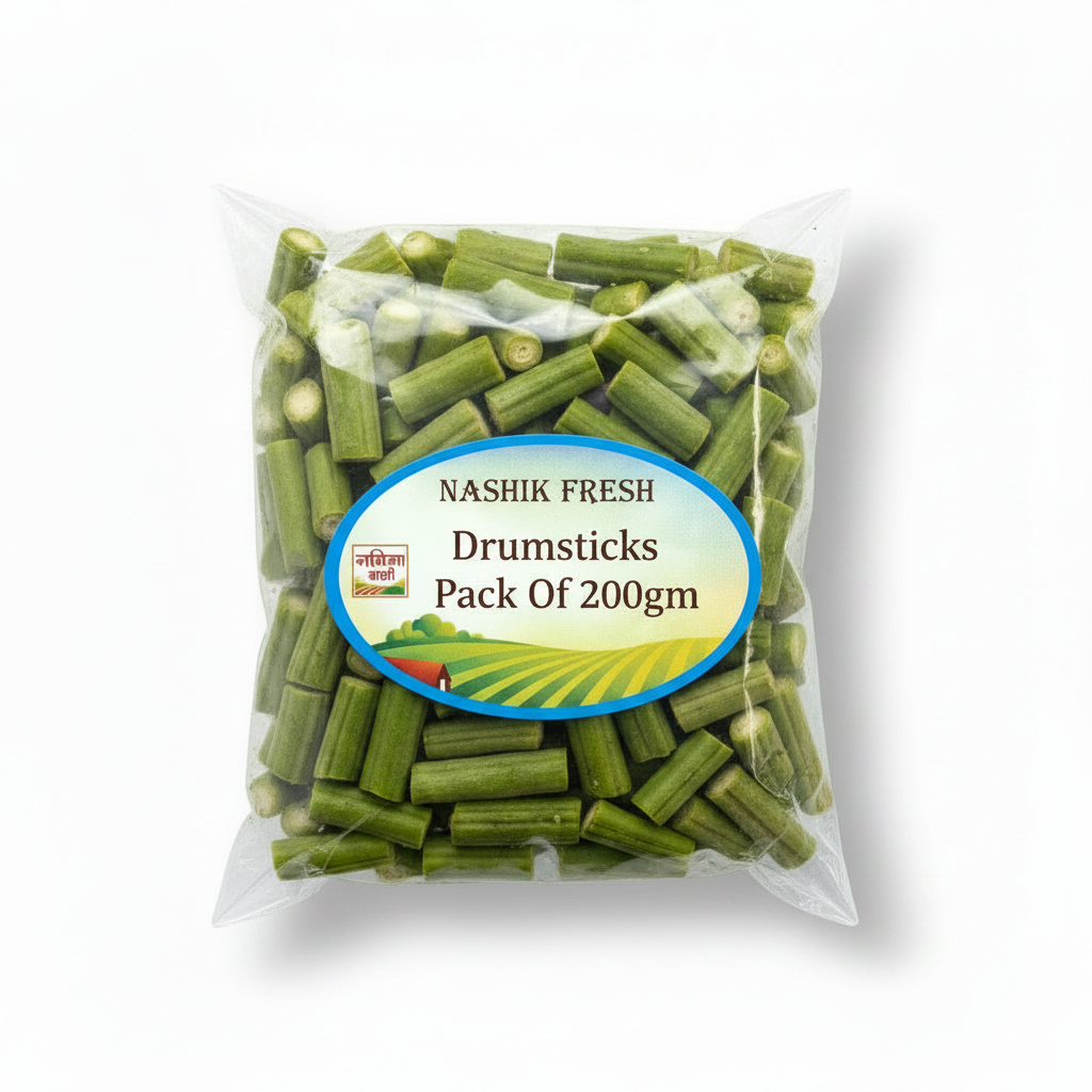 FRESH Drum Sticks Pack Of 200gm 3Pc Fresh Moringa Pods Natural Premium Quality Traditional Cooking