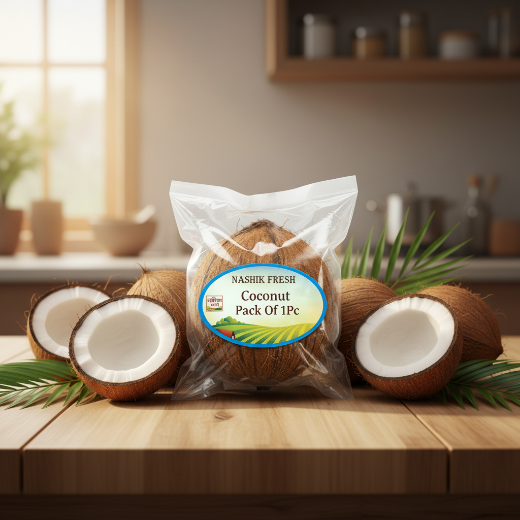 FRESH Coconut (Naral) | 1 Pc – Farm Fresh