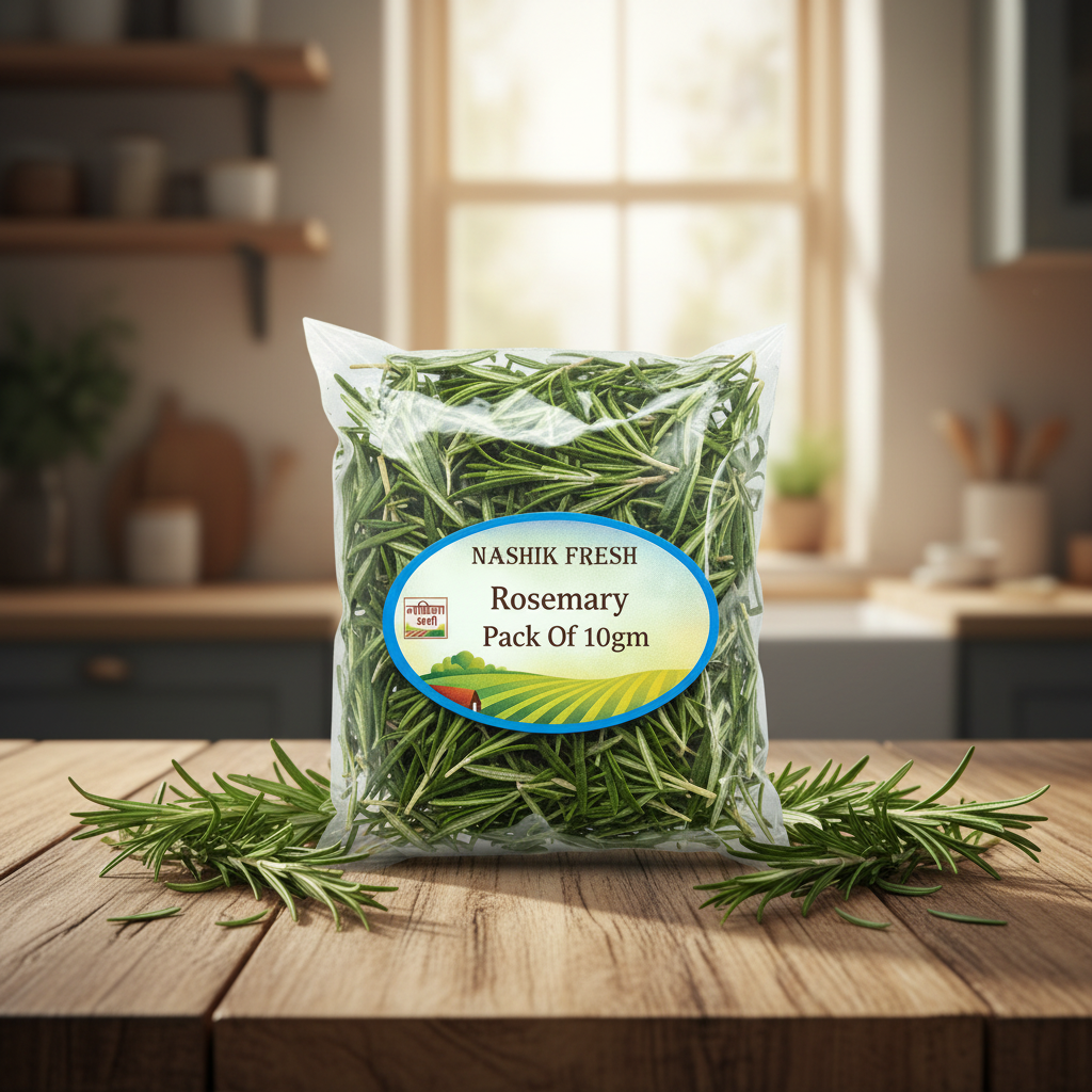 FRESH Rosemary Pack Of 10gm Fresh Aromatic Herbs Natural Premium Quality Seasoning Daily Cooking