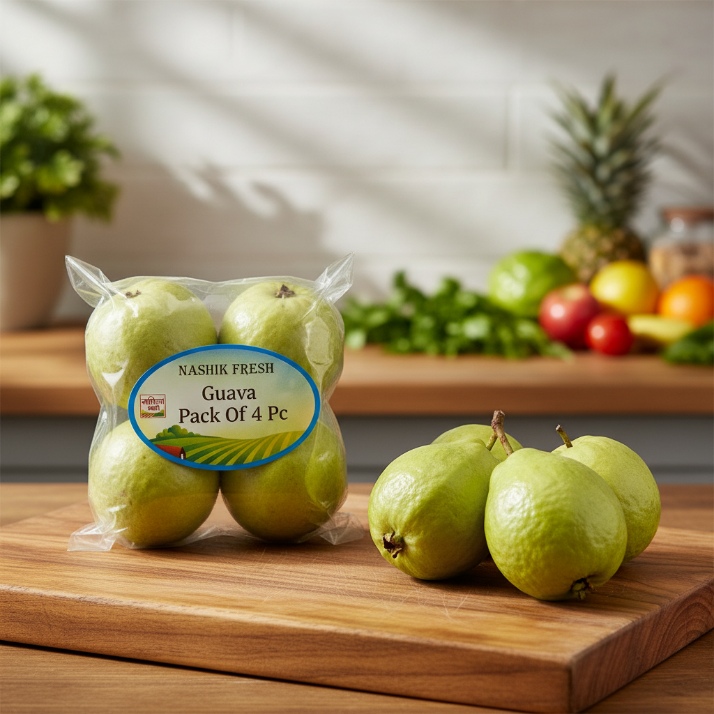FRESH Guava (Peru) | 4 Pcs – Farm Fresh