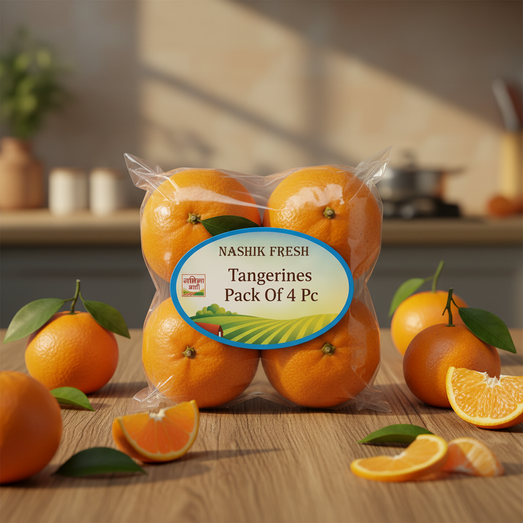 FRESH Tangerine | 4 Pcs – Farm Fresh