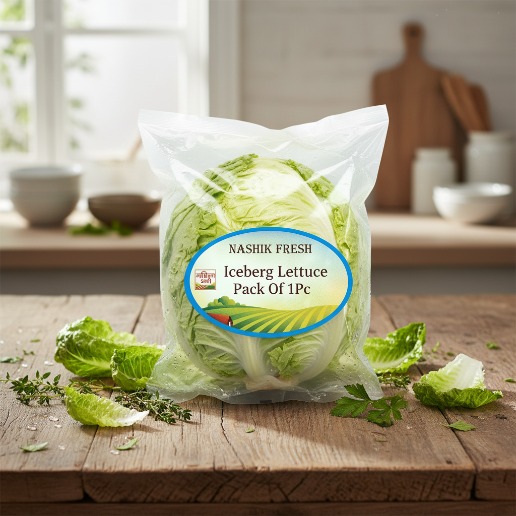 FRESH Iceberg Lettuce | 1 Pc – Farm Fresh