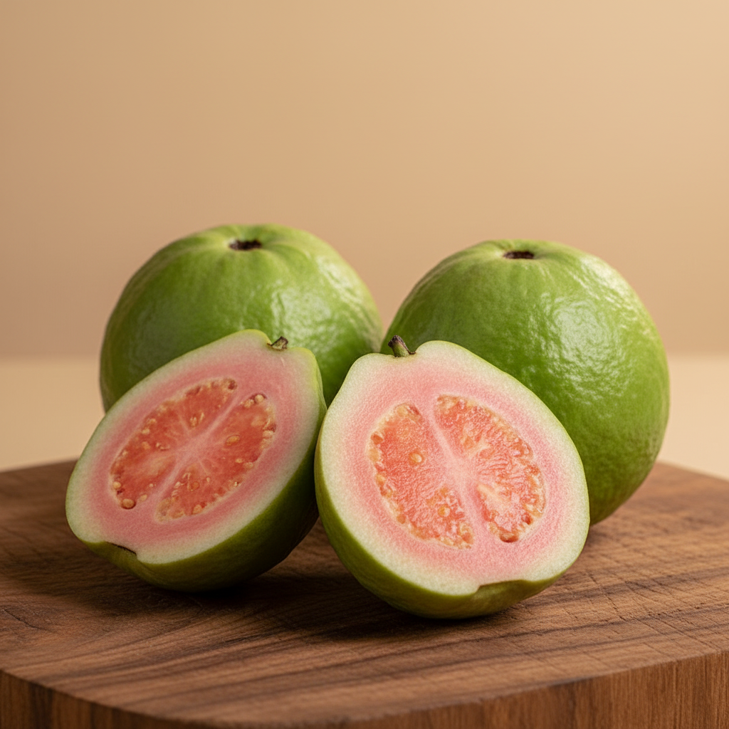 FRESH Red Guava (Lal Peru) | 4 Pcs – Farm Fresh