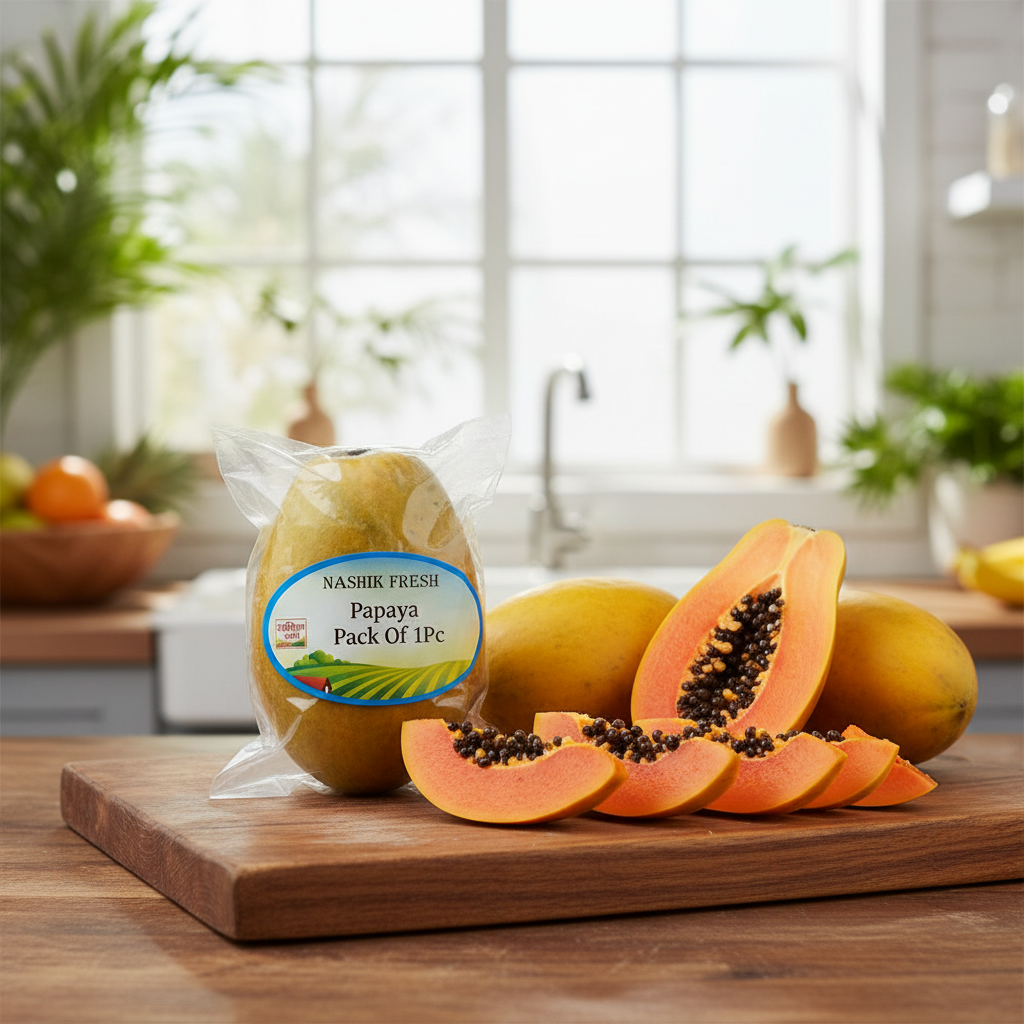 FRESH Papaya Pack Of 1Pc Fresh Natural Sweet Fruit Healthy Juicy Premium Quality