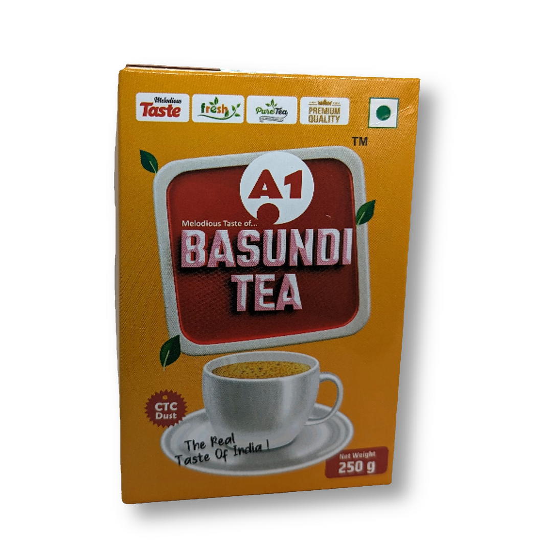 A1 बासुंदी चहा बासुंदी नैसर्गिक चवीची चहा पावडर, कोणताही कृत्रिम रंग नाही, 250 ग्रॅम (240 कप)