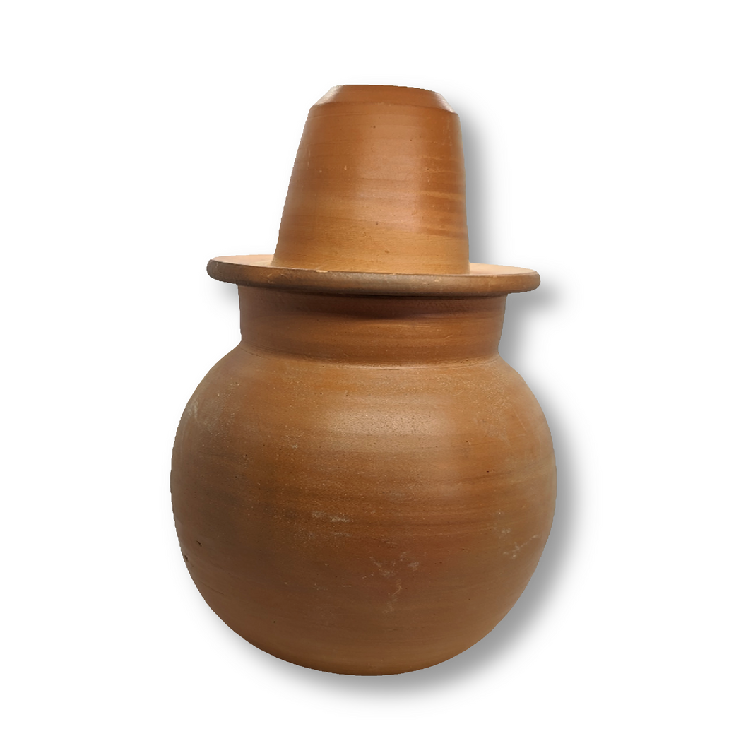 SANKET Teracotta, Water Jar, Made By Natural Soil, Local Craftsmanship,Pack Of 1500 ML