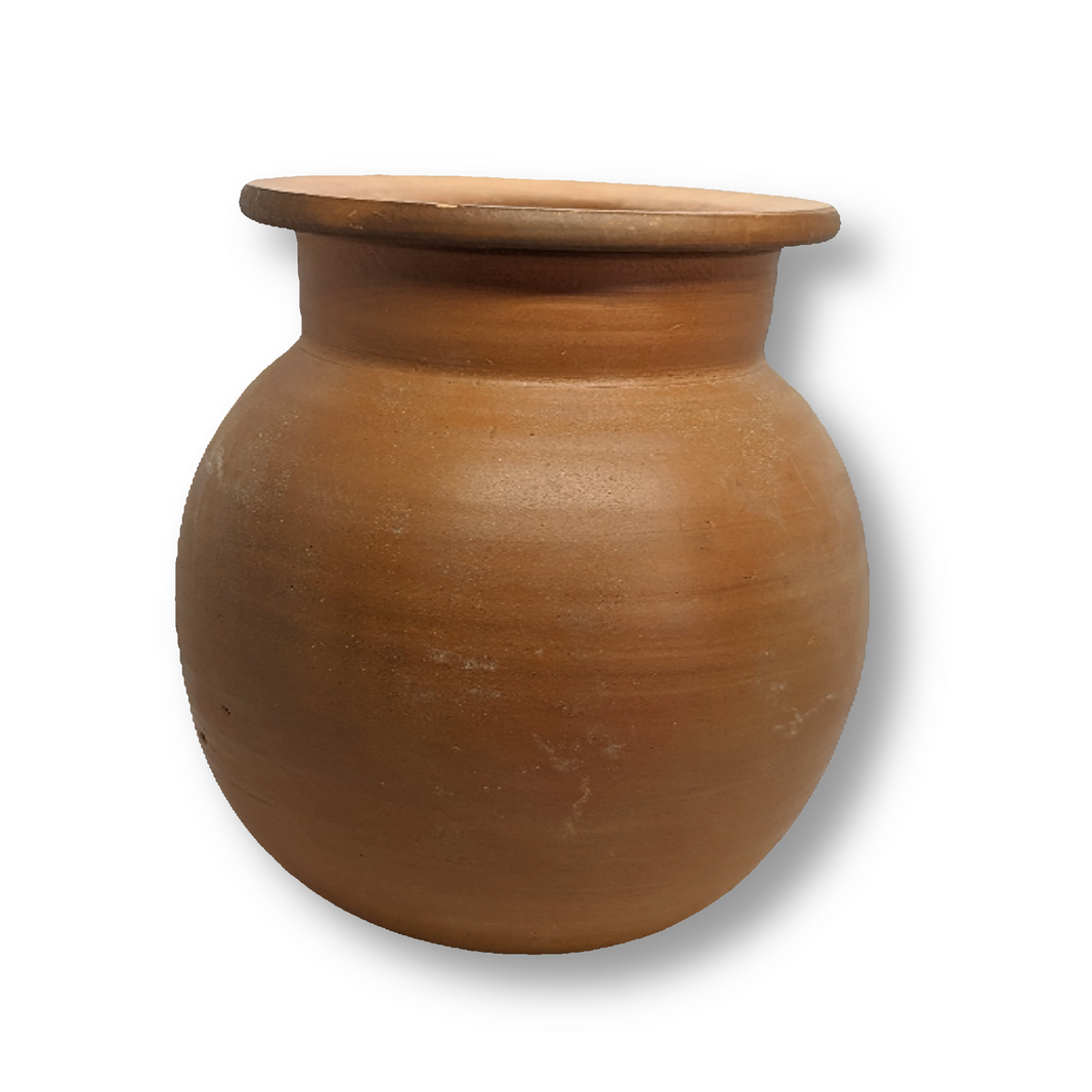 SANKET Teracotta, Water Jar, Made By Natural Soil, Local Craftsmanship, Pack Of 1000 ML