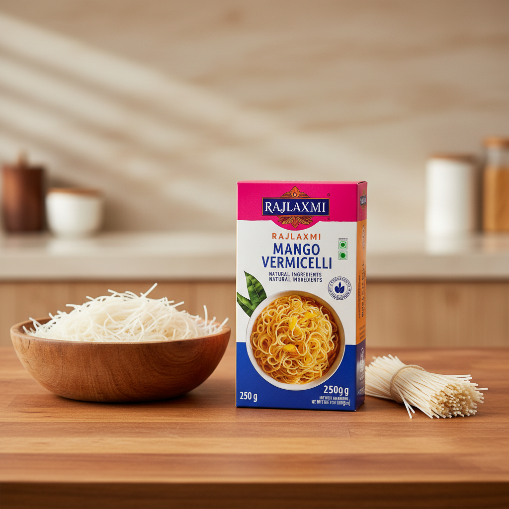 RAJLAXMI, Mango Shevai, Made By Natural Ingredients, Pack of 250 gm X 2 Pack