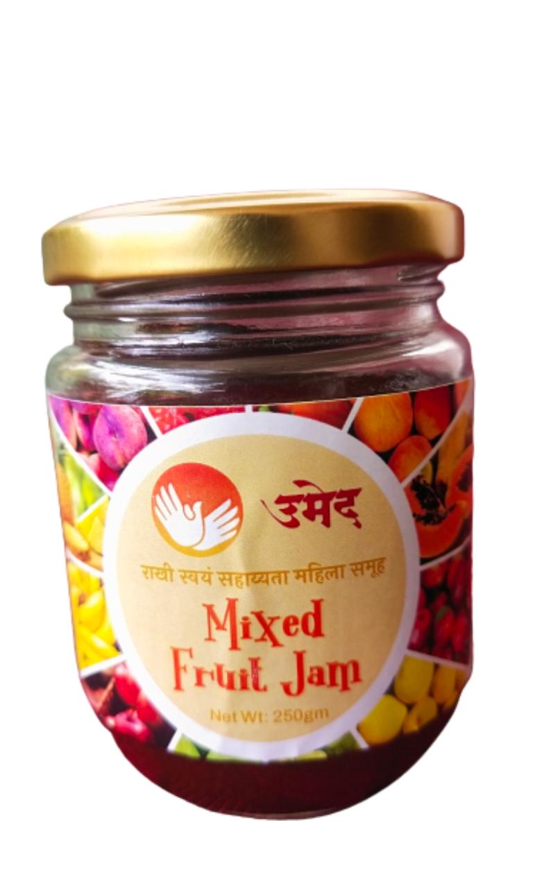 NAGRATNA, Mix Jam, Made By Natural Ingredients, No Artificial Flavour, Pack of 200 gm