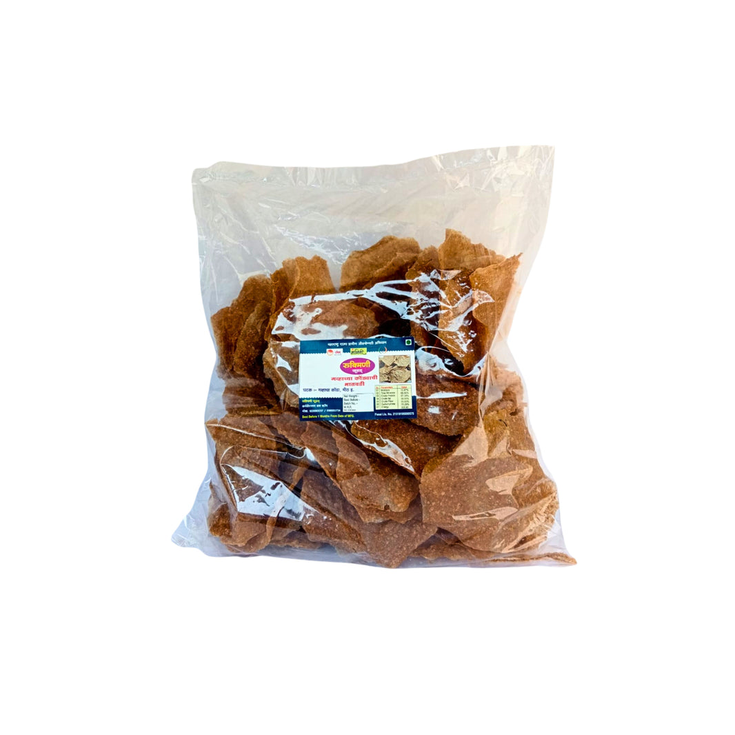 RUKMINI PAPAD UDYOG, Gahu Kondyachi Bhatwadi, Vaibhav Laxmi SHG, Natural Ingredients, No Artificial Essence, Pack of 500 gm