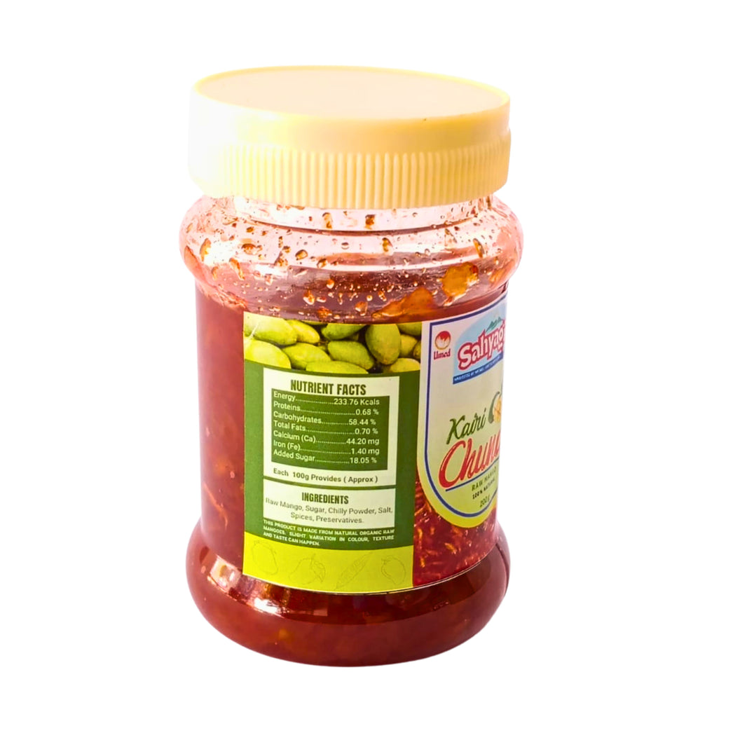 SAHYAGIRI Mango Chunda, Natural Ingredients, No Artificial Colour, Pack of 200 gm