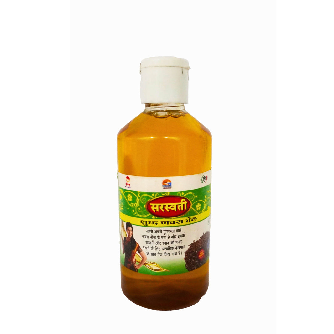 SARASWATI Flaxseed Oil, Jawas Oil, wooden Pressed Oil, Saraswati SHG, Natural, Chemical Free, 200 gm