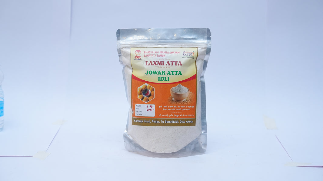 LAXMI, Jowar Idli Premix,Bhagyalaxmi SHG, Natural Ingredients, No Artificial Chemical, Pack of 1000 gm