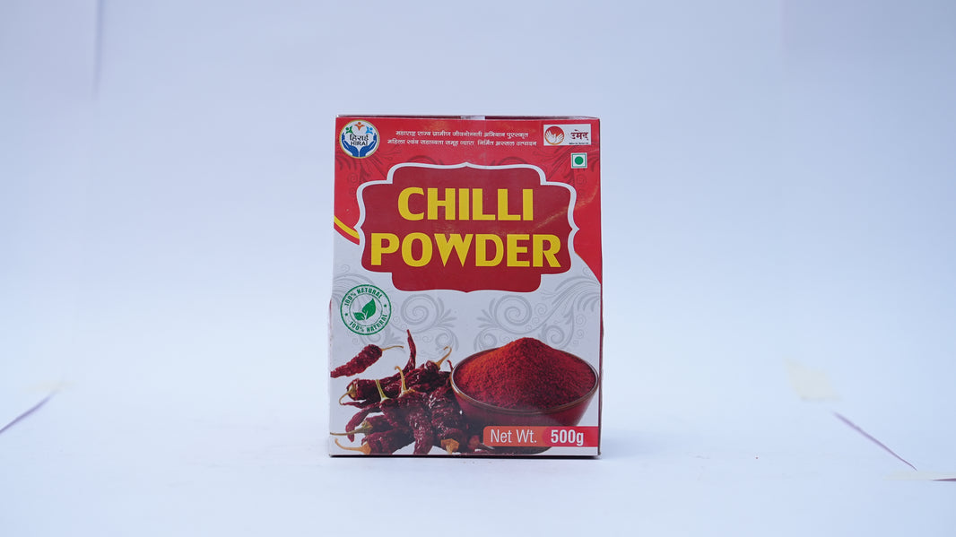 HIRAI Chilli Powder, Kalyani Shg, Premium Quality, Natural, Healthy, Pack of 500 gms