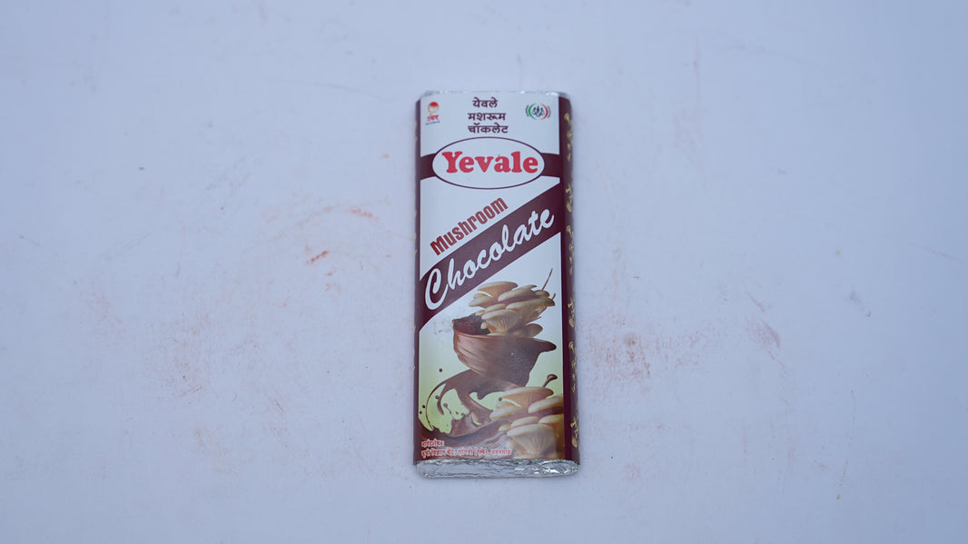 YEVALE, Mushroom Chocolate, Nav Durga SHG, Natural Ingredients, No Artificial Chemical, Pack of 50 gm