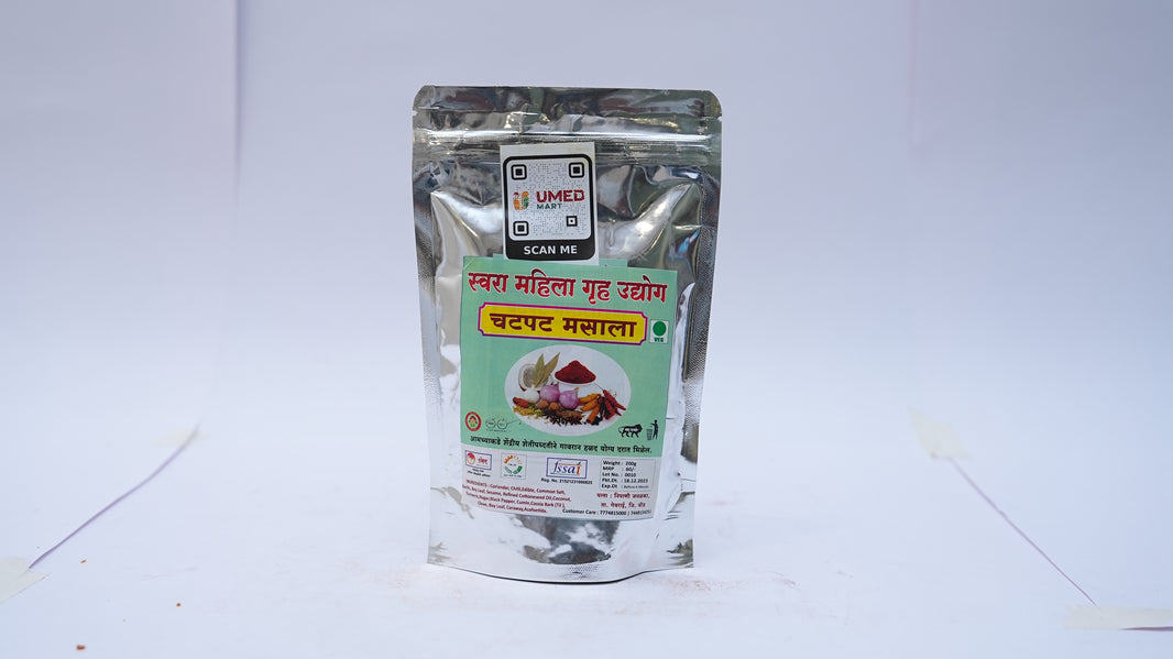 Swara, Chatpata Masala, Radha Krushna SHG, Natural Ingredients, No Artificial Essence, Pack of 200 gm