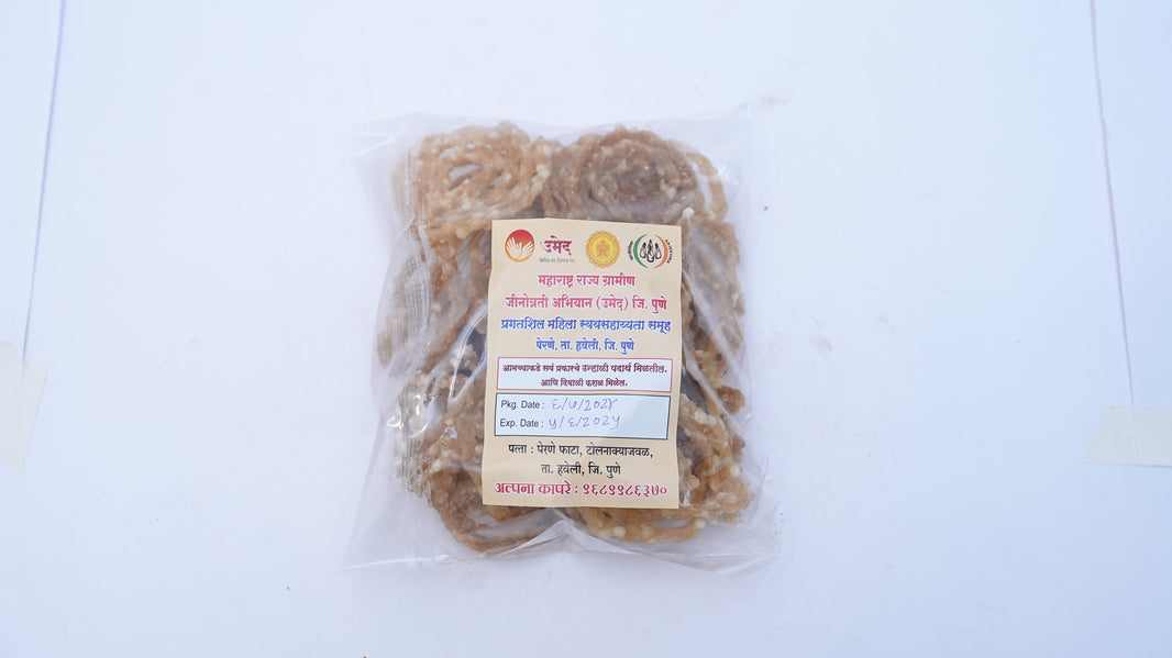 PRAGATISHIL Sabudana Chakali, Made By Natural Ingredients, No Artificial Flavours, Pack of 500 gms