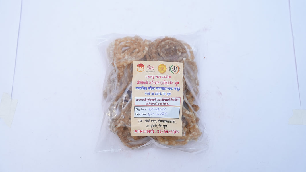 PRAGATISHIL Sabudana Chakali, Made By Natural Ingredients, No Artificial Flavours, Pack of 500 gms