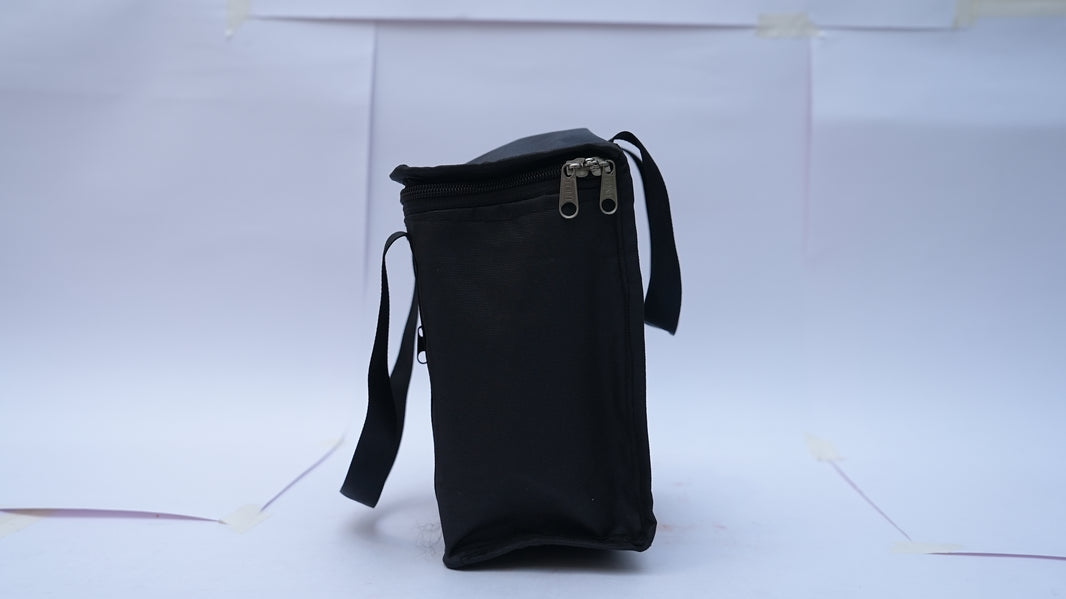 Saksham, Black Tiffin Bag, Local Craftsmanship, Pack Of 1 no