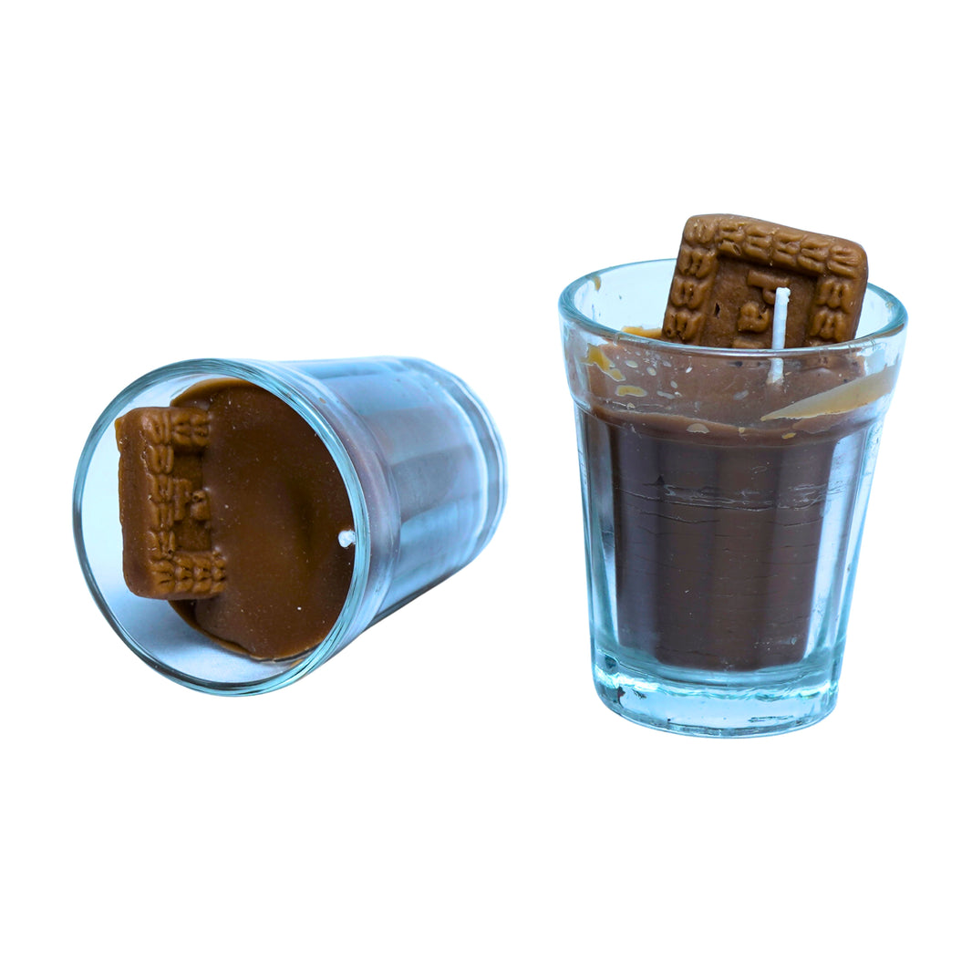 Shree Gurudatta Women SHG - Made by Tea Glass Candle