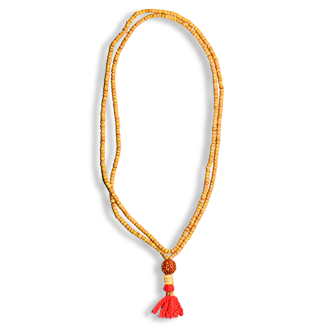 Small Tulsi Mala for Women, Made By Pure Tulsi, Local Craftsmanship, PM Vishwakarma, Pack Of 1