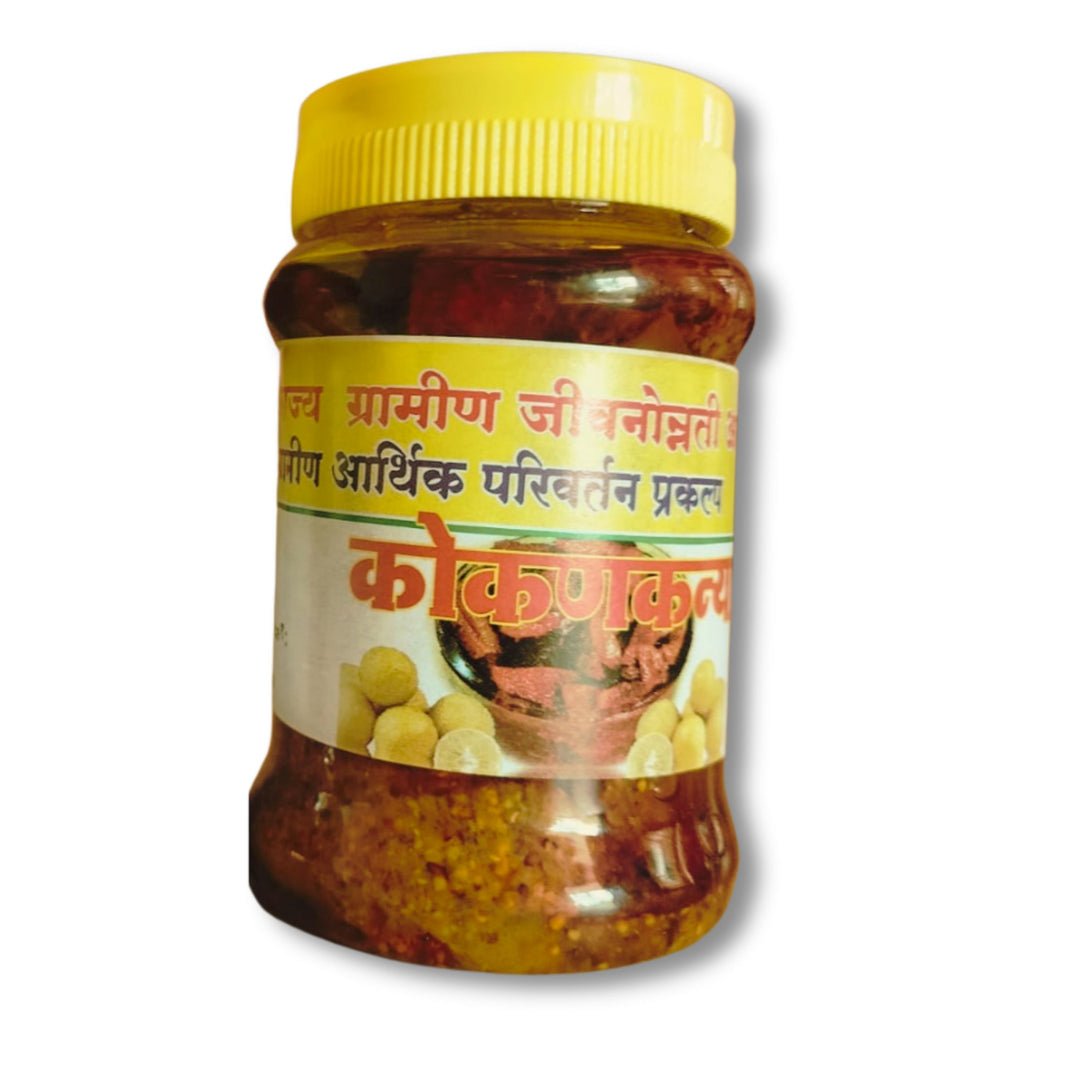 KOKANKANYA Mango Pickle, Natural Ingredients, No Artificial Essence, Pack of 200 gms