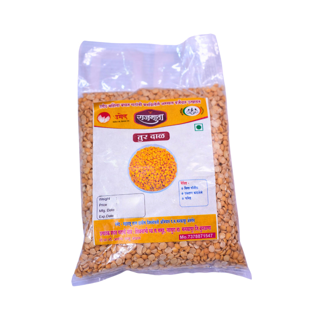 Tur Dal, Produced By Women, Shivnabhi SHG Rajmata Brand 500 Gm