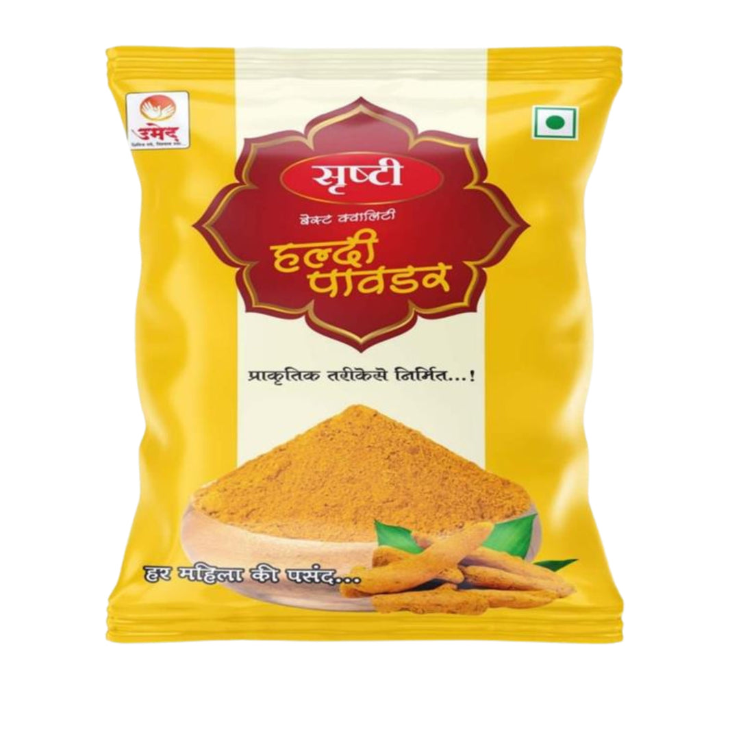 Turmeric powder, Produced By SHG Women, Sanshkruti Mahila Gram Sangh, No artificaial Flavour, Pack Of 100 gms