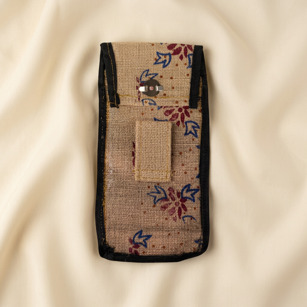 Ashwini Jute Bags and Ladies Purse, Jute Mobile Cover, Handmade, Pack Of 1 Piece