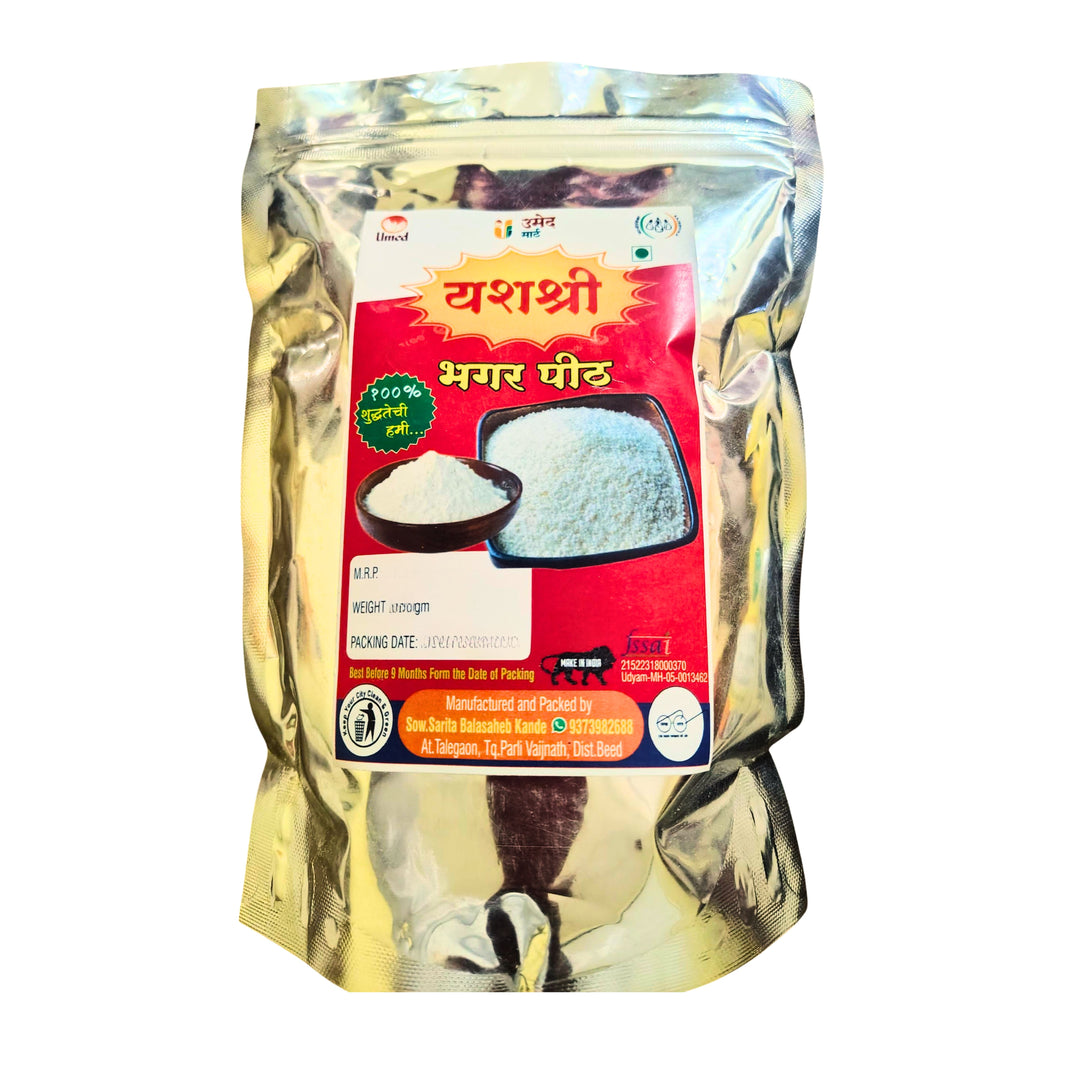Yashasri Annabhau Bhagar Flour – Organic, No Artificial Color | 100% Pure & Chemical Free | Beed | 400g
