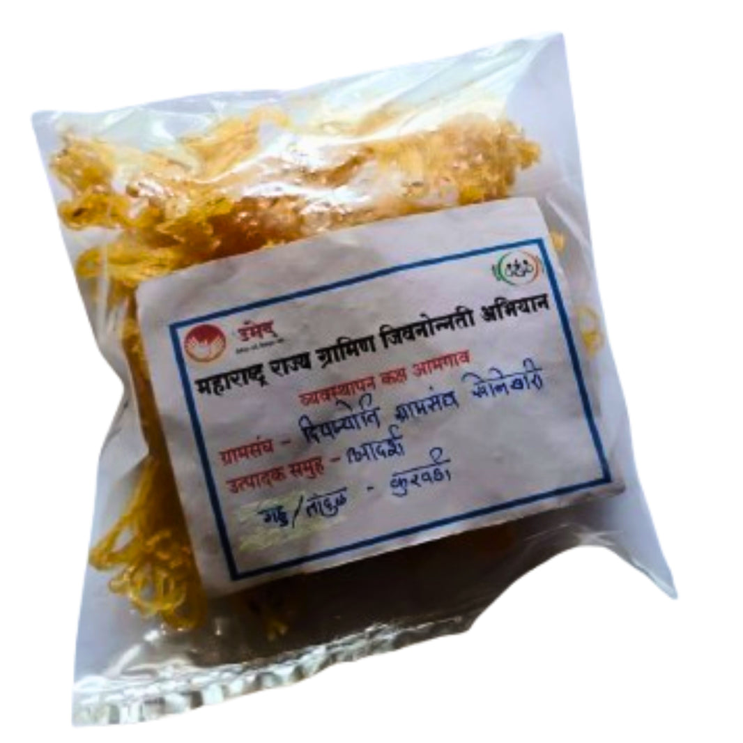 WHEAT KURDAYAI, making By SHG Women,AADARSH SHG, Pack of 100gm