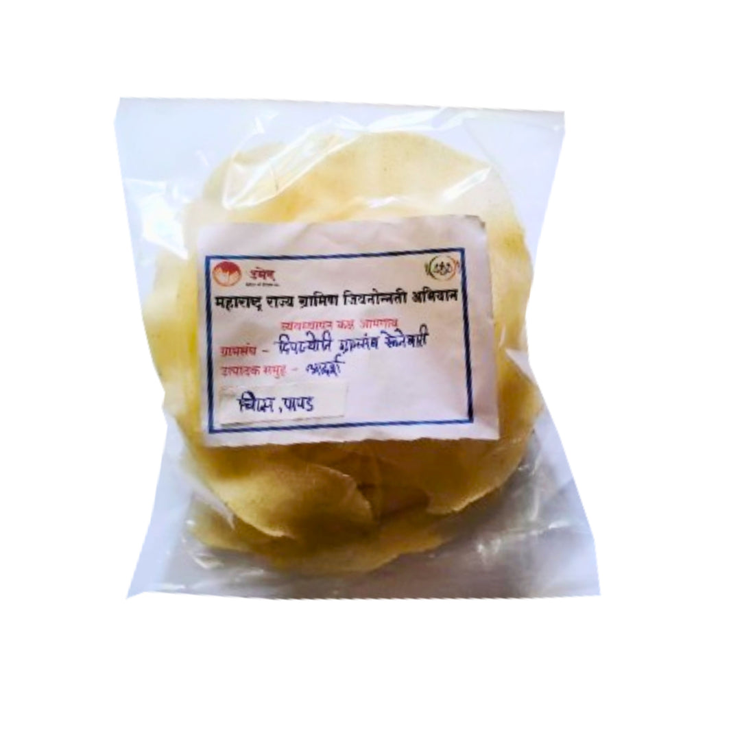 RICE PAPAD, making By SHG Women,AADARSH SHG, Pack of 10nos