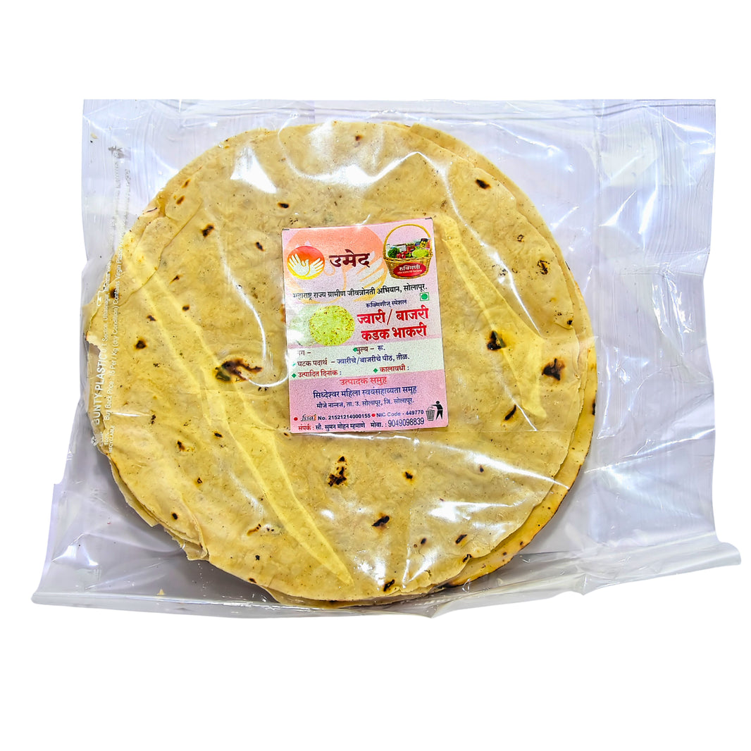 Bajri Kadak Bhakri – 180gm | Siddheshwar SHG