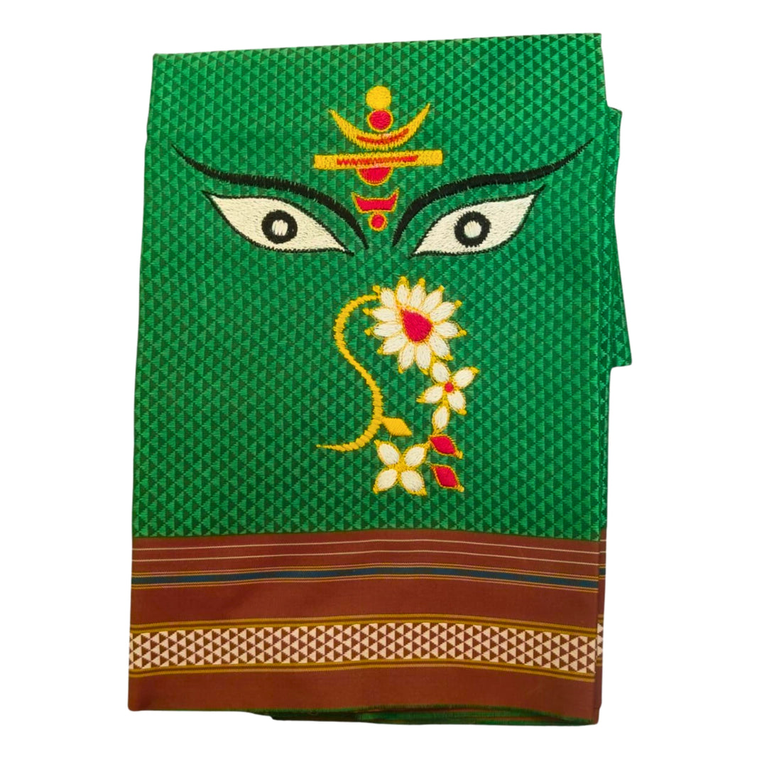 Bharari CMRC, Khan Embroidered Blouse Piece, Handcrafted Traditional, Pack of 1,