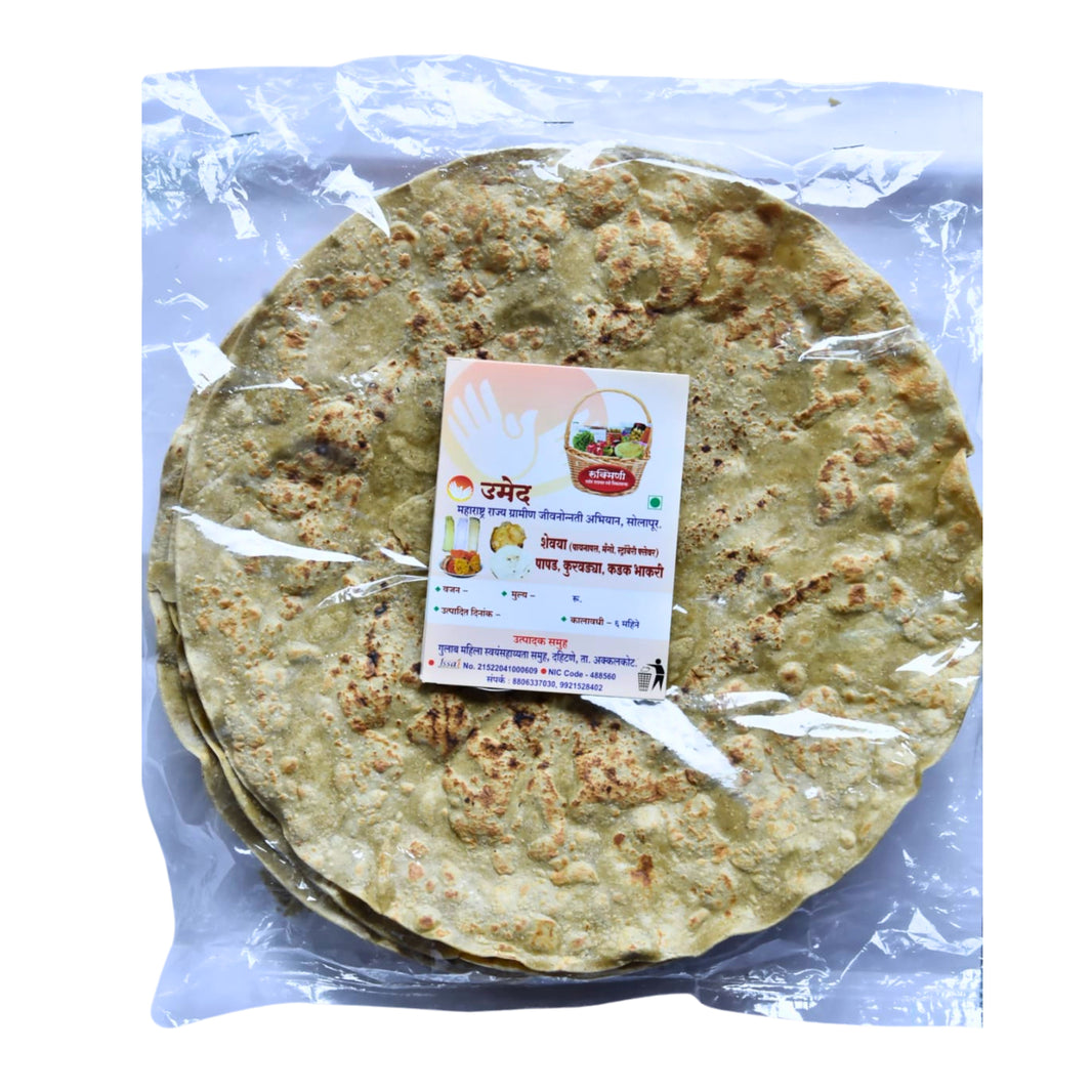 Bajri Kadak Bhakri – 250gm | Handmade Millet Flatbread by Gulab Mahila SHG