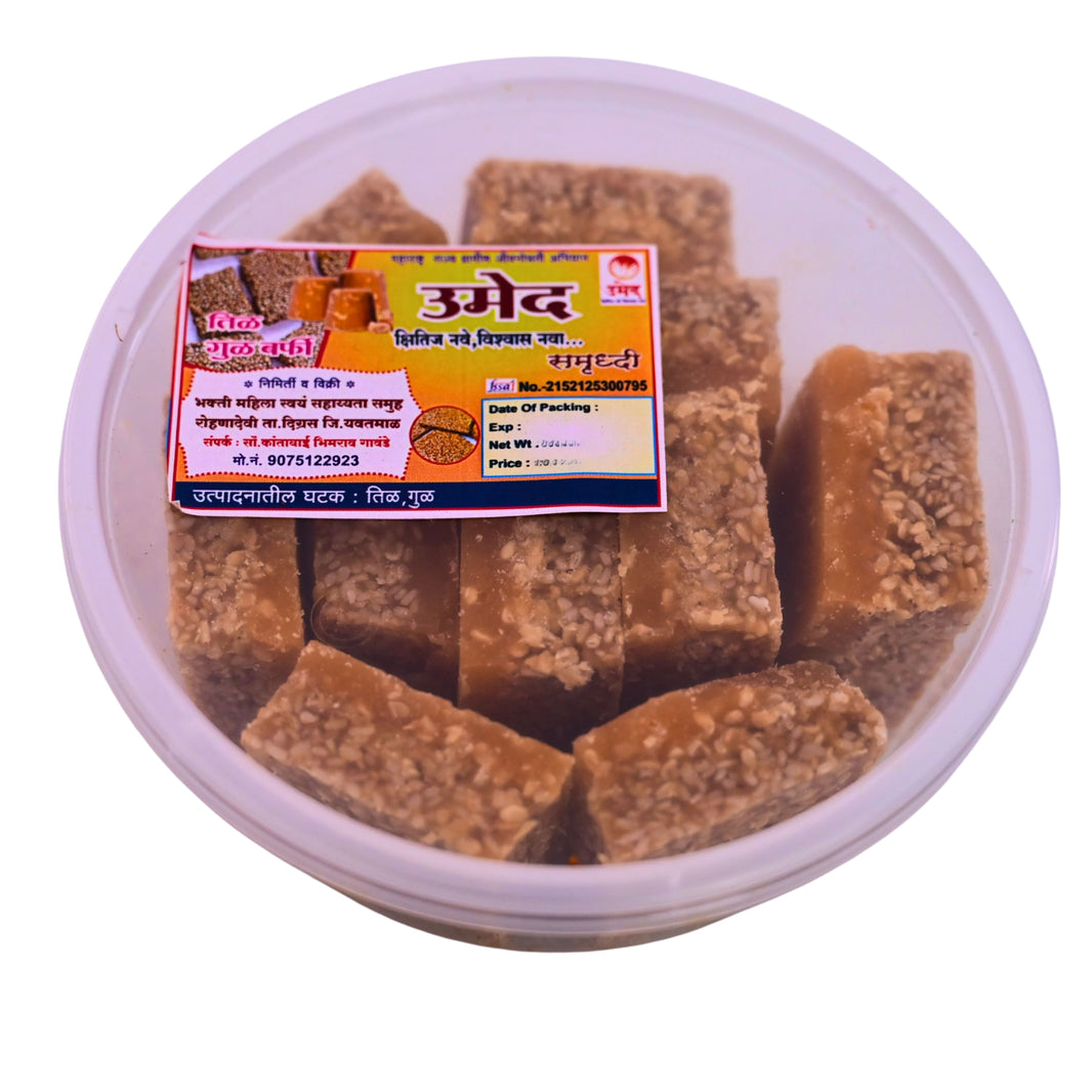 BHAKTI - Til Chikki | Natural, Authentic, Chemical-Free, Premium Quality | Pack of 250 gm