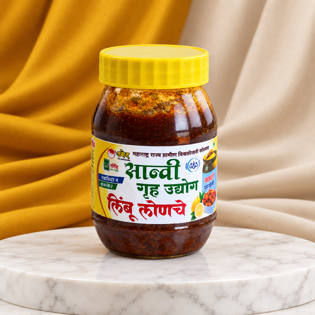 LEMON PICKLE, Natural Handmade By SHG Women, CHH. SHIVAJI RAJE SHG, Pack Of 250gm
