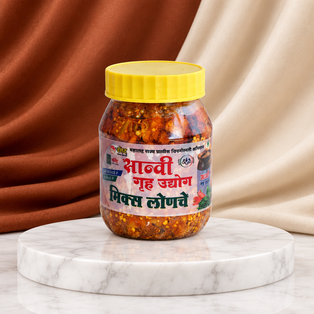 MIX PICKLE, Natural Handmade By SHG Women, CHH. SHIVAJI RAJE SHG, Pack Of 250gm