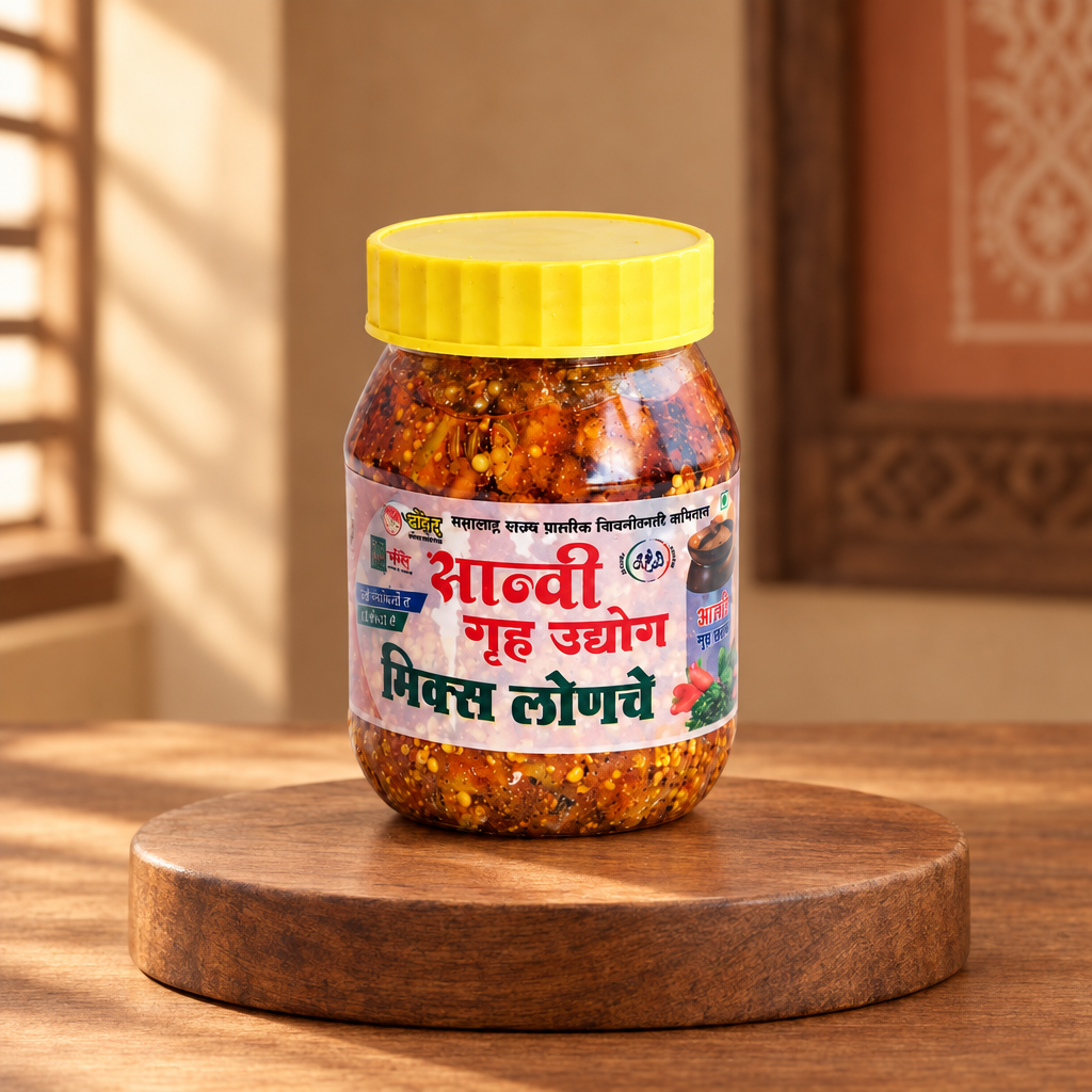 MIX PICKLE, Natural Handmade By SHG Women, CHH. SHIVAJI RAJE SHG, Pack Of 250gm