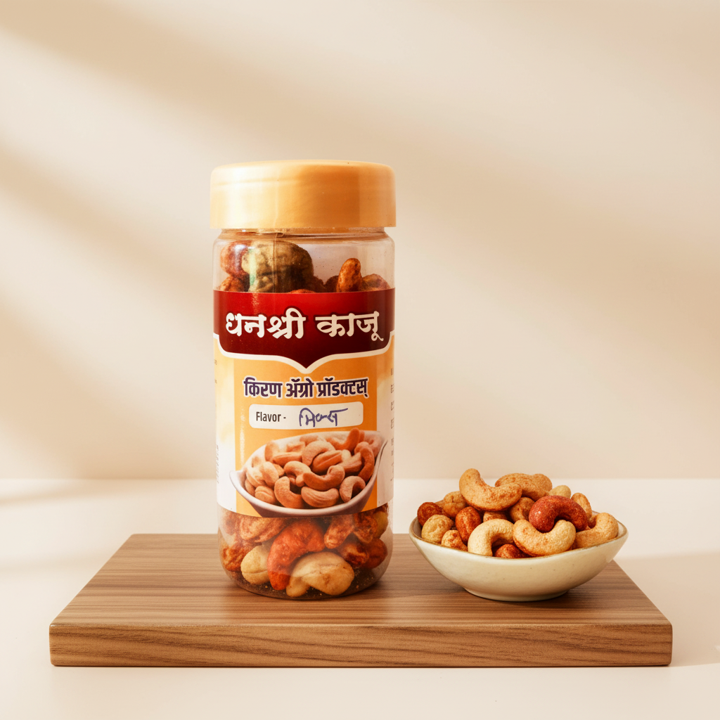 DHANASHREE Mixed Flavour Cashew Nuts, 100 g