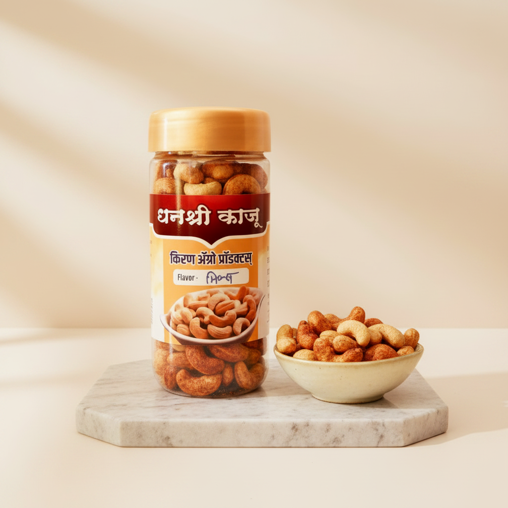 DHANASHREE Mixed Flavour Cashew Nuts, 100 g