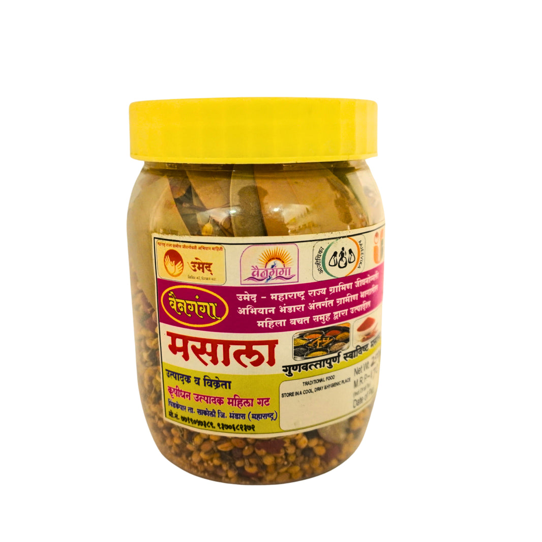 VAINGANGA , Khada Masala, Krushidhan SHG, No Added Colours & No Preservatives, Pack Of 250 gm