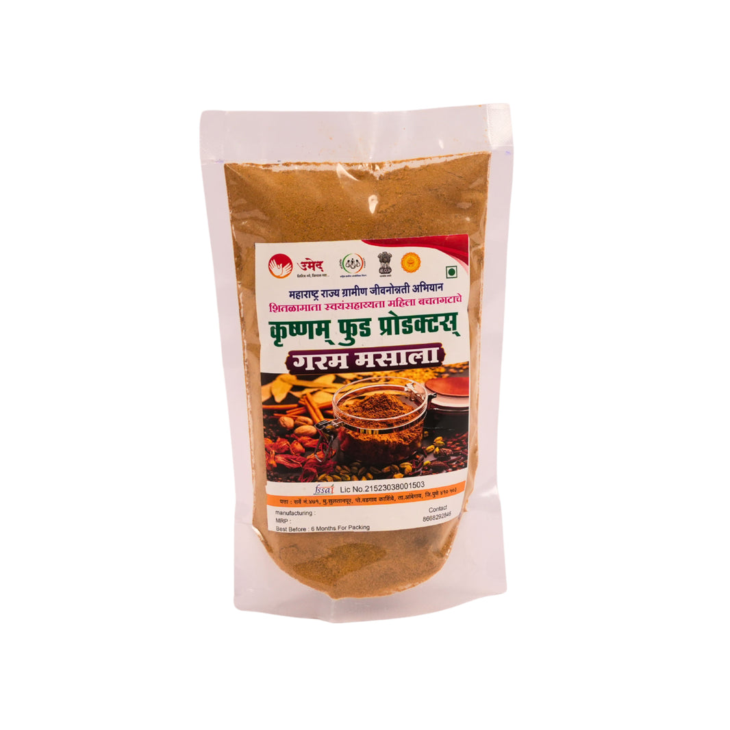 KRUSHANAM - Garam Masala | Natural, Pure, Traditional, Handmade | 250GM