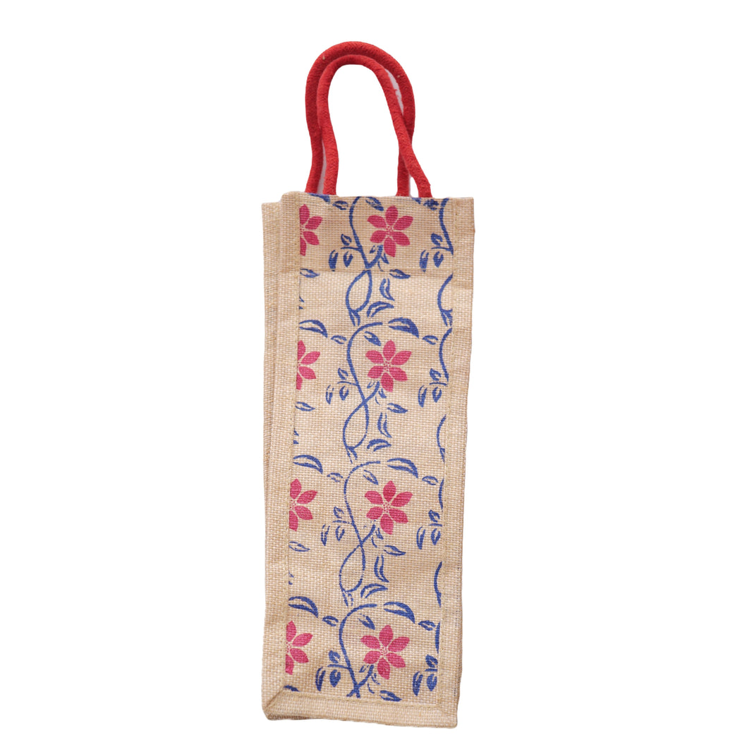JUTE WATER BOTTLE BAG , Handcraft By SHG Women, KALYANI SHG, Pack of 1
