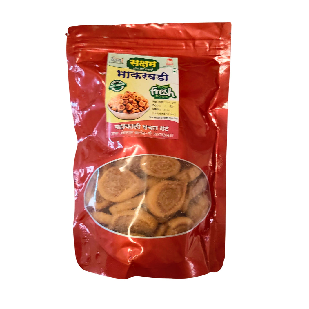 Mahakali SHG Lasun Bhakarwadi – Organic, No Artificial Color | 100% Pure & Chemical Free | Nandurbar | 200 gm